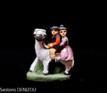 Vincent et Mireille en robe rose