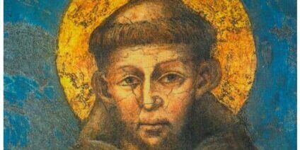 Fresque de saint François par Cimabue